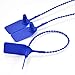 Leadseals(R) 100 Plastic Tamper Seals, Zip Ties for Fire Extinguishers Pull Tite Security Tags Numbered Trailer Seal Disposable Self-Locking Tie 250mm Length (Blue)