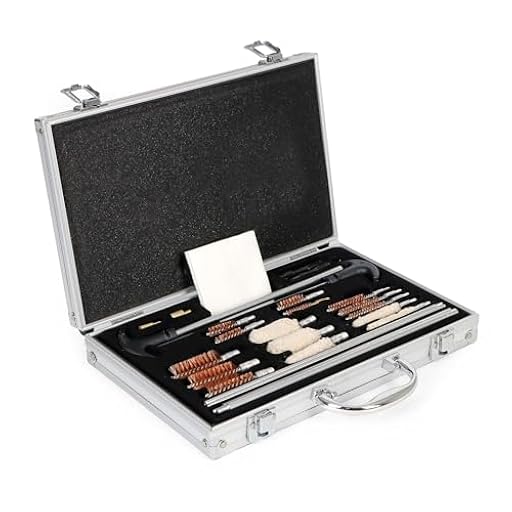 WilTec Set de Limpieza de Armas 100 Piezas en maletín de Transporte Rifles Escopetas Pistolas Caza Armerías | Ya disponible en tu tienda friki favorita! En mundofriki.es!