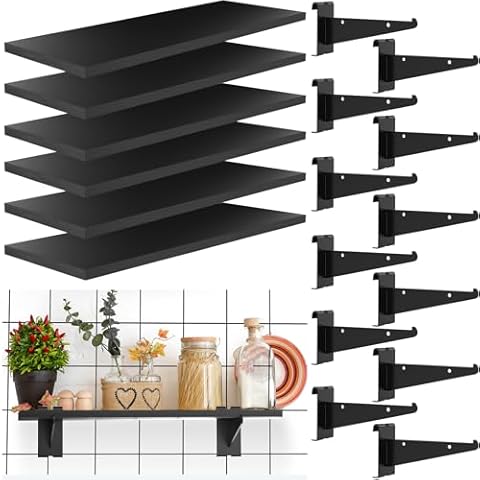 Tcevily 6 Pack Gridwall Shelves Cover