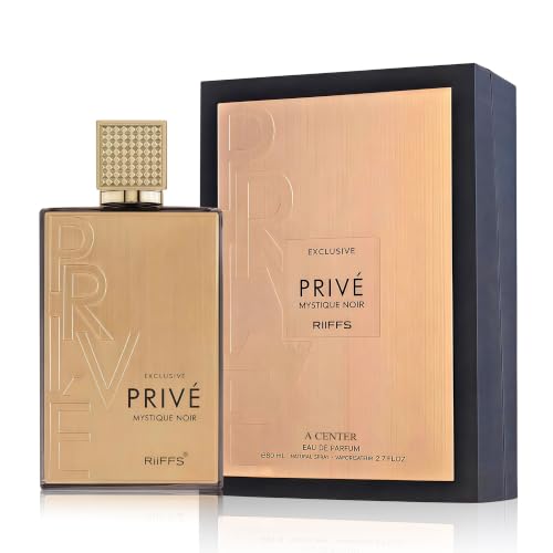 A CENTER RIS Black Mystique Fragrance For Men Eau de Parfum 3.4 Fl Oz