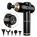 Produktbild Ridecle Massage Gun Massagegerät für Tiefengewebe, Massagepistole Massagegerät für Nacken Schulter Rücken, 9 Geschwindigkeiten Elektrische Muskelmassagegerät Massage Gun Handheld, 5 Massageköpfen
