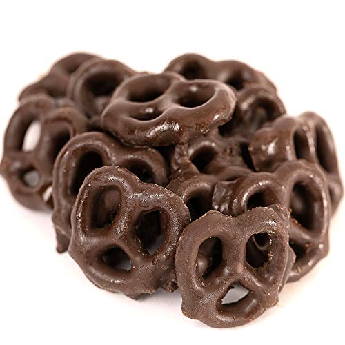 Dark Chocolate Covered Mini Pretzels - Gift Box, 2.5 Pounds