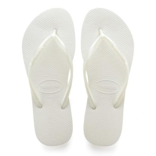 Havaianas Slim Damen Flip Flops Weiß 39/40 EU