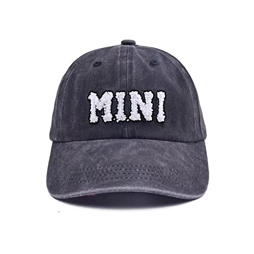 Gorra de béisbol de algodón lavado con bordado ajustable