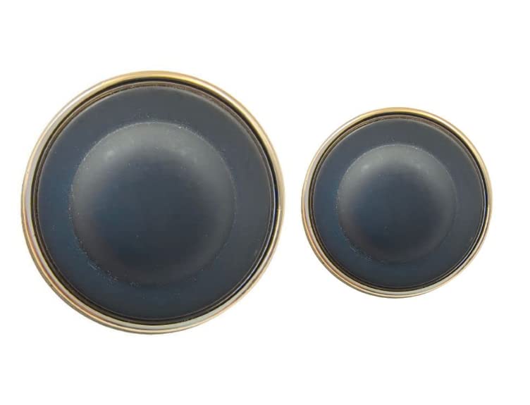 ani accessories Classic Design Shank Button (Pack of 16) 8 Big and 8 Small Pack for Cloths Coat Blazer Suit, Sherwani and Indian Dresses Sports Coat Uniform Jacket DIY (Black)-picture-51