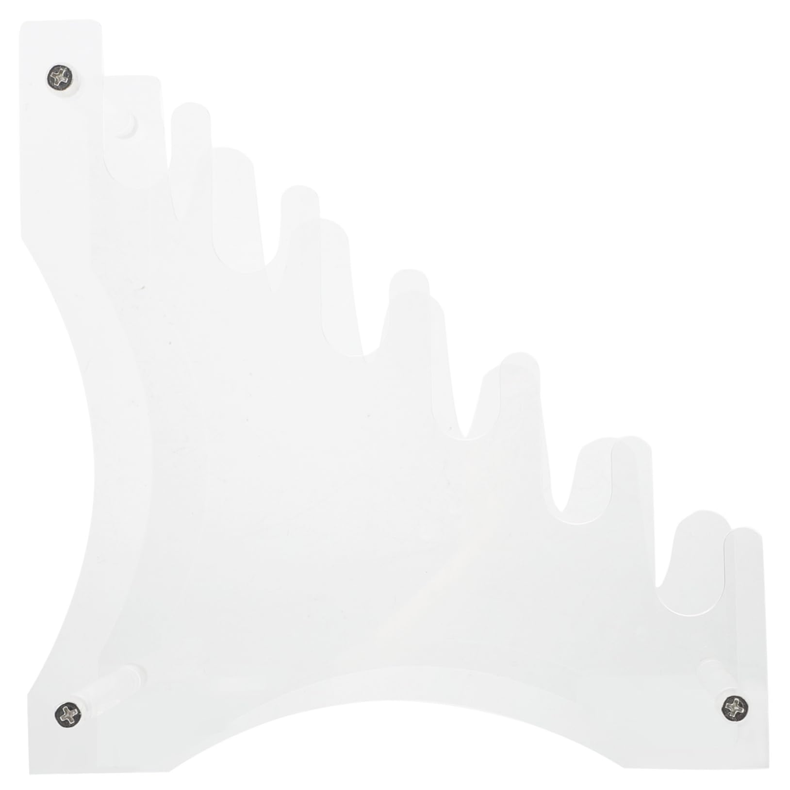 OUNONA 1 set Transparent Acrylic Cutter Storage Rack Removable Kitchen Cutter Holder for Fast Drying and Easy Access Cutlery Organizer for Efficient Kitchen Storage