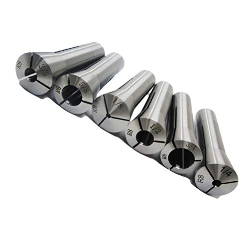 Image of JET R-8 Collet Set, 1 /8 inch - 3 /4 inch (8ths) (CS-R8)