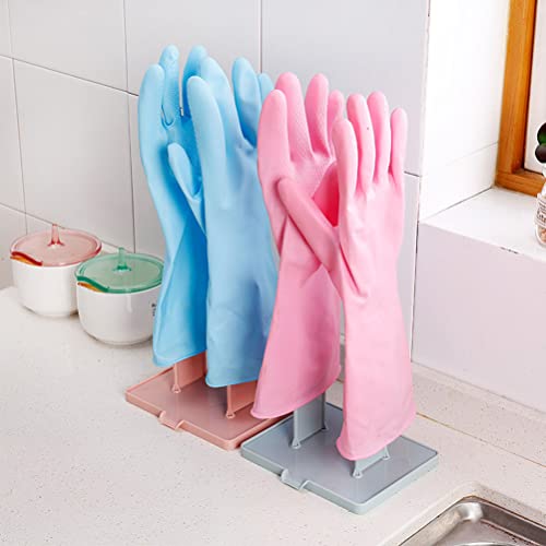 LotCow Kitchen Glove Holder Detachable Rubber Gloves Racks Drain Storage Stand Towel Drying Rack Sink Accessories Kitchen Cleaning Tool for Home Kitchen - Image 5