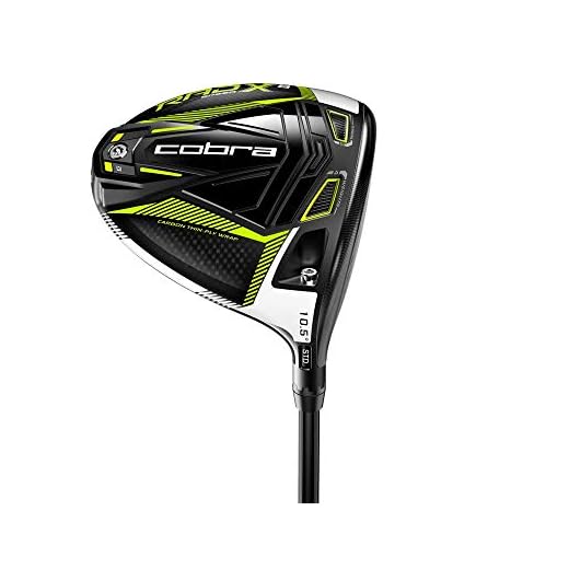 Cobra Golf 2021 Radspeed XB Driver Gloss Black-Turbo Yellow (Men's Left Hand, Project X Evenflow Ripetide, Senior Flex, 10.5), Standard