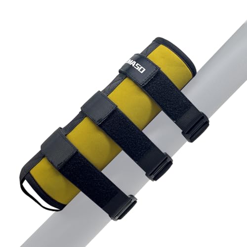 Image of Roll Bar Fire Extinguisher Mount for Jeep Wrangler YJ TJ JK JKU JL 2.5 Lb Fire Extinguisher Holder Bag(Lemon Yellow)