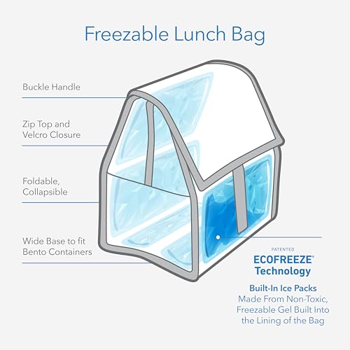 Image of PackIt Freezable Lunch Bag, Sage