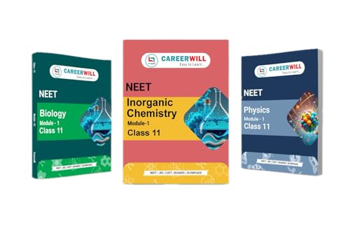Image of Careerwill NEET Study Module Set (English Medium) | Complete Syllabus 11th+12th | 23 Modules | 4200+ Pages | Mindmaps | Updated with NTA pattern 2026 | Designed by Kota Best NEET faculties | Online Solutions | LAUNCH OFFER at 2999 /-