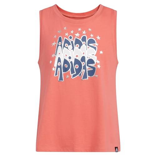 Image of adidas Kids Back Tie Tank (Toddler /Little Kids)