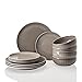 Arzberg Rosenthal 44020-640202-28650 - Set per cena Joyn, 12 pezzi, colore: Grigio