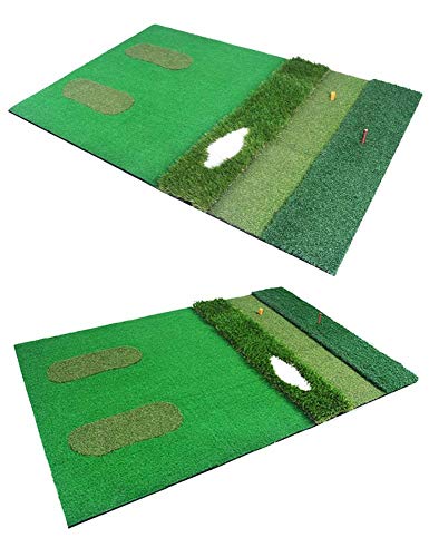 Tapis de practice de golf portable GZ - Équipement de simulation de swing taille unique - 6