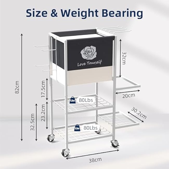 Yoga Mat Storage Rack£¬Home Gym Storage Rack Gym Workout Equipment Storage Organizer Fitness Weight Rack on Wheels for Yoga Mat,Yoga Block,Foam Roller,Resistance Band,Dumbbell,Kettlebell and Other Workout Accessories