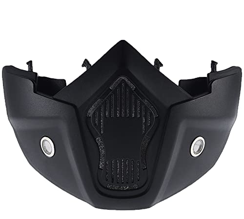 2 Pieces Motorcycle Goggles Detachable Face Mask,Paintball Mask Anti Fog, Atv Dirt Bike Paintball Goggle Anti-Scratch Uv400 Eyewear For Men Women #TOP2