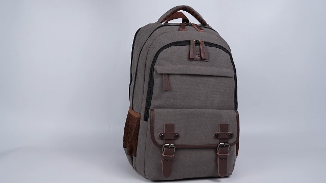Amazon.com: Mactso Canvas Travel Laptop Backpack for Men Women