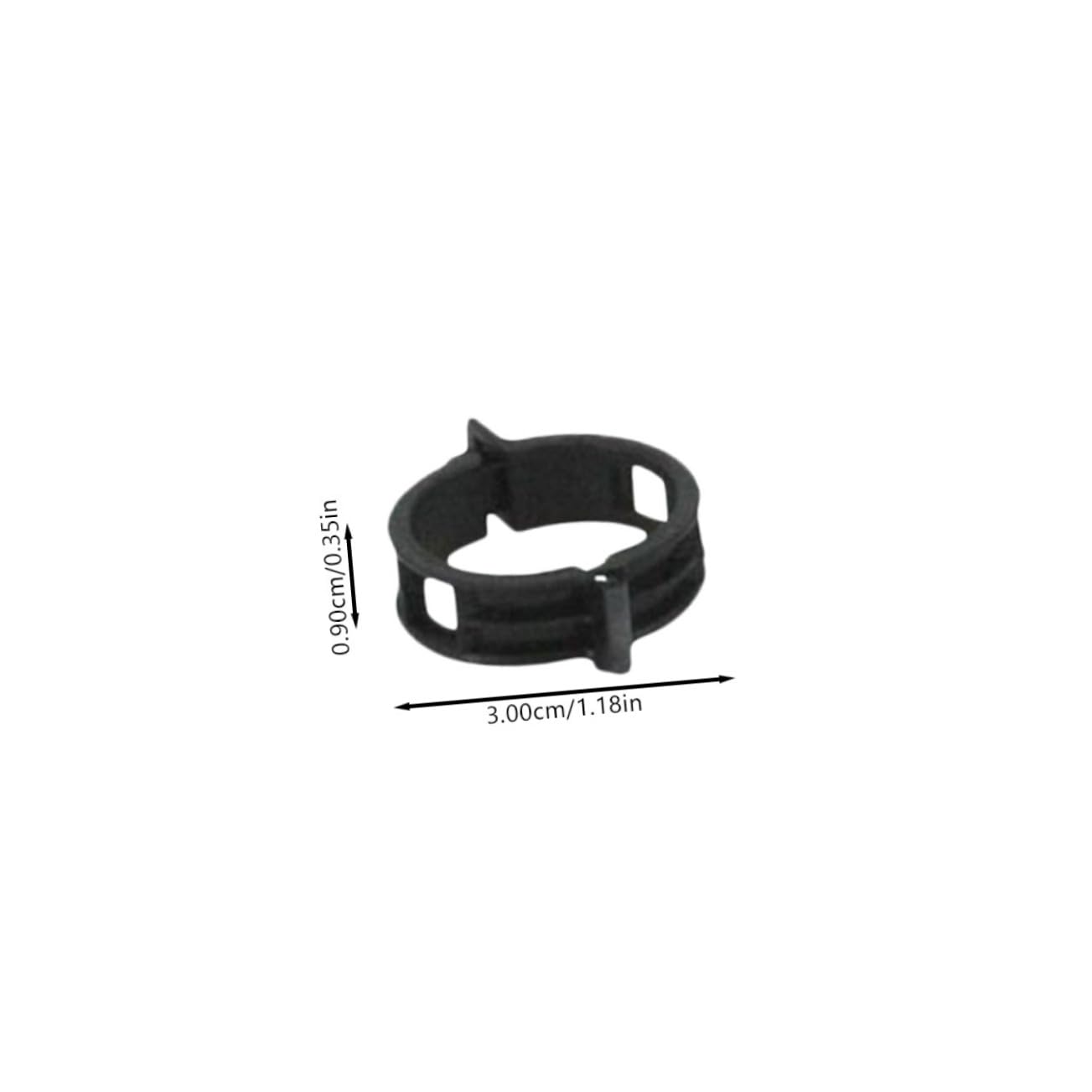 POPETPOP 500pièces Clips De Fixation pour Plantes Supports De Vignes Flexible pour Tomates Légumes Grimpants Et Fleurs Accessoires De Jardinage Pratiques Et Réutilisables