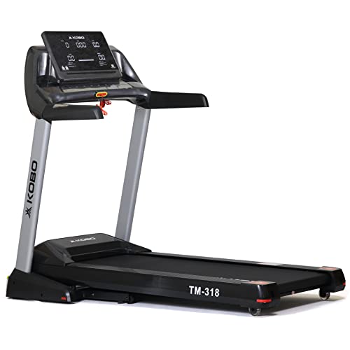 Kobo Treadmill Auto Incline 3 HP - 6 HP Peak DC Motorised Treadmill for Home Use with Bluetooth Connectivity APP, Free Installation Assistance (B07PYBBKBF) Amazon Price History, Amazon Price Tracker