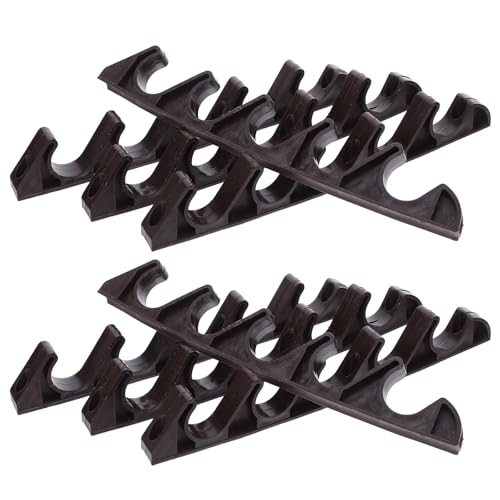 FOMIYES Soportes de Ajuste para Muebles de Exterior, 8 Piezas Conector de Cinco Posiciones para Sillones Reclinables y Sillas Plegables, Ideales para Jardín, Terraza y Camping