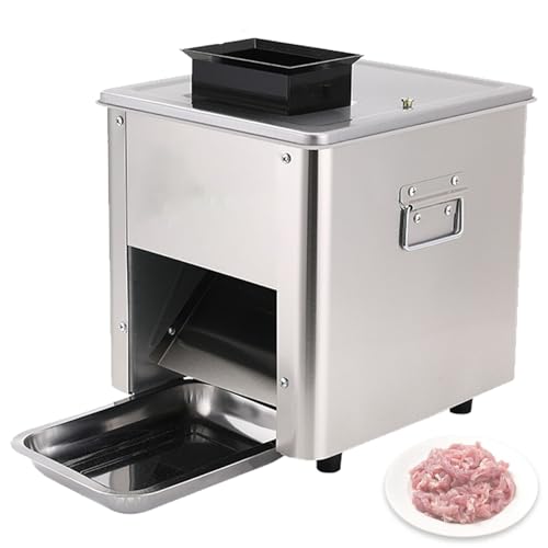 Cortadora eléctrica de carne 850W con cuchillas de acero inoxidable