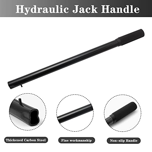 Ddspal 2 Ton Horizontal Hydraulic Jack Handle Jack Pole Lever Automotive Car Jack Accessories Black (Color : Black) #TOP5