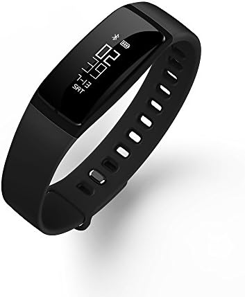 Black V07 Waterproof Smart Bracelet Heart Rate Monitor Reminder Wristband Pedometer Sports Tracker Blood Pressure Bluetooth Health Armband Smart Watch