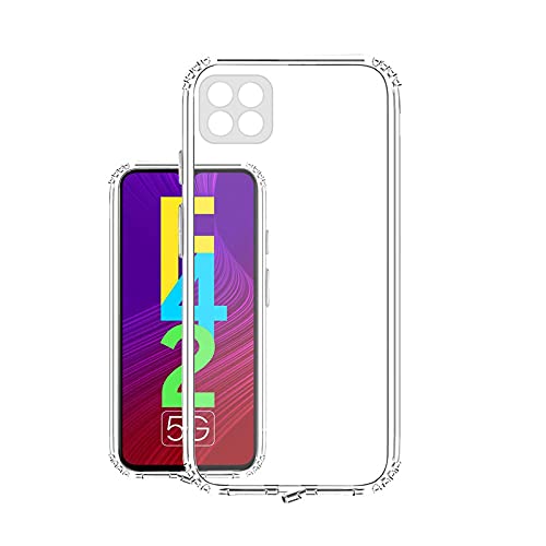 VIDO Transparent Back Case Cover for Samsung Galaxy F42 5G / A22 5G (Soft & Flexible Back Case) (B09RK9L4Z8) Amazon Price History, Amazon Price Tracker
