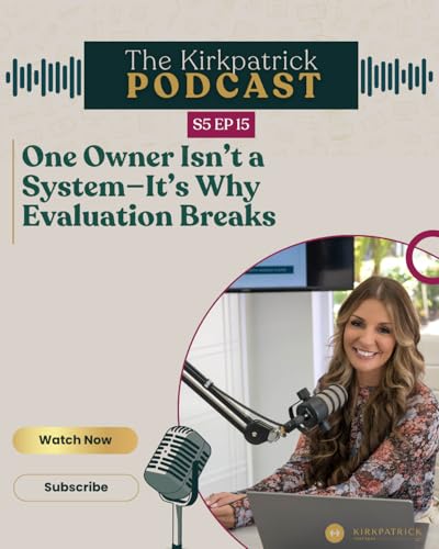 One Owner Isn't a System&mdash;It's Why Evaluation Breaks Podcast Por  arte de portada