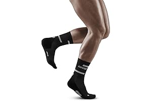 Men's Crew Cut Performance Compression Socks: Enhanced Athletic Performance