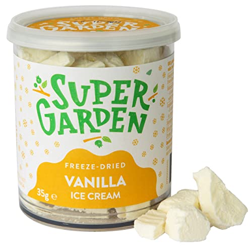 Gelato Alla Vaniglia Liofilizzato - Caramelle Liofilizzate In Edizione Limitata - Cibo Per Astronauti Saporito E Delizioso E Dolci Liofilizzati Di Super Garden (35g)
