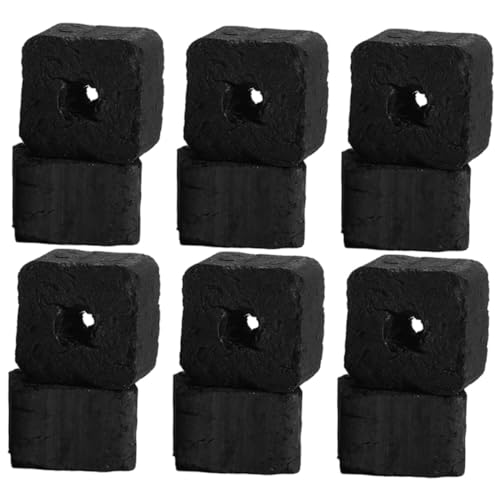 OFFSCH 1bolsa Bolsa Pastillas Bambú para Barbacoa Natural Duradero para Cocina Fogón Camping y Calentamiento Doméstico Herramienta Esencial Ecológica