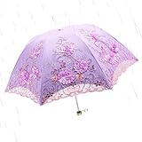 Genérico Sombrilla Paraguas | Doble capa resistente al viento con de almacenamiento | Paraguas de viaje para mujeres y niñas, parque al aire libre, playa, picnic, camping, caminar,