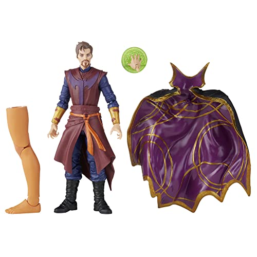 Marvel Legends Series Figura de 15 cm e 1 peça Build-a-Figure - Doctor Strange Supreme - F0333 - Has