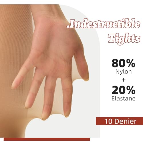 Indestructible Tights For Women, Rip Resistant Tights For Women, 10 D High Waist Tummy Control Stockings2