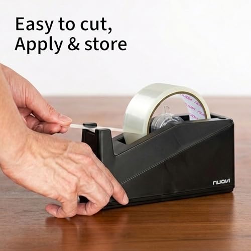 Image of BOPP Transparent Tape | 65meter Length X 24mm Width | 42Micron High Strength Self-Adhesive Tape for Strong Hold | Perfect for Office, Packaging, DIY, Shipping & More
