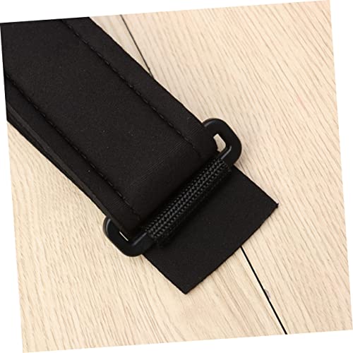 TOYANDONA 1 Set Adjustable Swim Resistance Belt for Training Elastic Exerciser with Safety Rope for Strength and Endurance Building for Place Swimming Practice Black