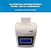 QuickClocks Clocking In Machine QC500D Starter Pack Time and Attendance Recorder ideal clocking in machines for small business includes 200 weekly clock cards and a 20 position clock card rack #1