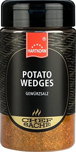 Potato Wedges Chefsache - 200 g (13 cm hoch und ⌀ 6,5cm) von Hartkorn - wiederverschließbar und...