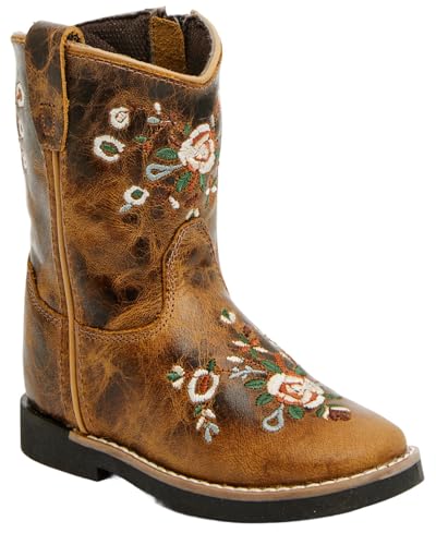 Shyanne Toddler-Girls' Little Bitty Masie Western Boot Broad Square Toe - Bsgsp25p17