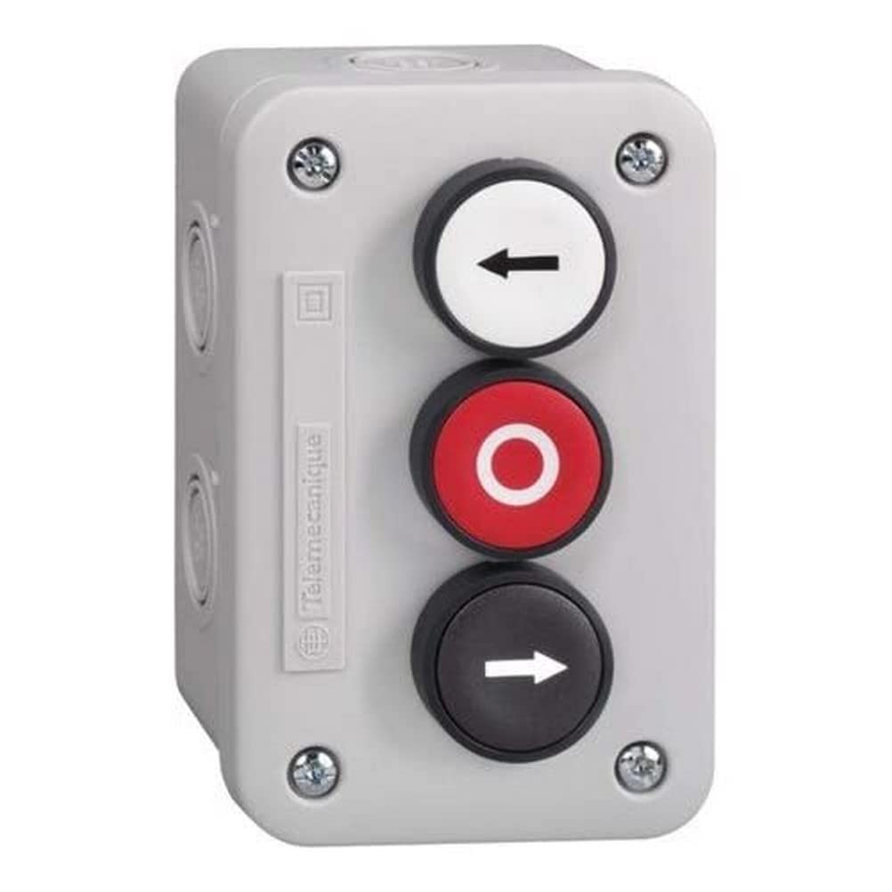 Caja Schneider mss 53 11 de polibutíleno blanco con indicador de flecha resistente