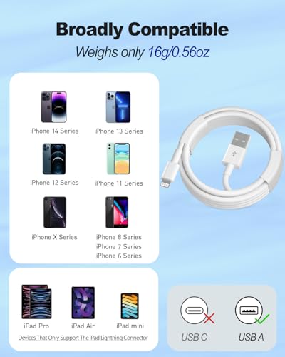 MFi Certified Short Lightning Cable