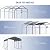 Sgentle 10' x 15' Heavy Duty Metal Carport Kit, Outdoor Carport Canopy with Galvanized Steel Roof & Reinforced Frame, All-Weather Garage Shelter Shed for Sedan, SUV, Truck and Boat