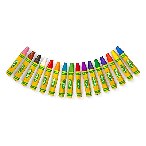 Crayola Crayola, Oil Pastels, Art Tools, 16 Ct., Rich Colors, Great For Blending Colors #TOP4