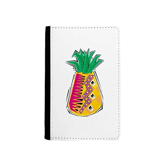 Housse passeport voyage ananas portefeuille étui carte porte-monnaie