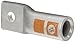 Morris Products 93074 Compression Lug, 1 Hole, Aluminum, 350mcm Wire Range, 1/2" Stud Size