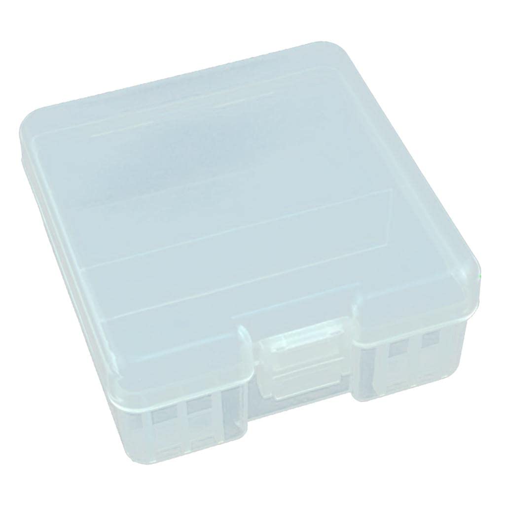 10 transparente AAA-Kunststoff-Batterie-Aufbewahrungsboxen/Organizer/Halter für 100 x AAA