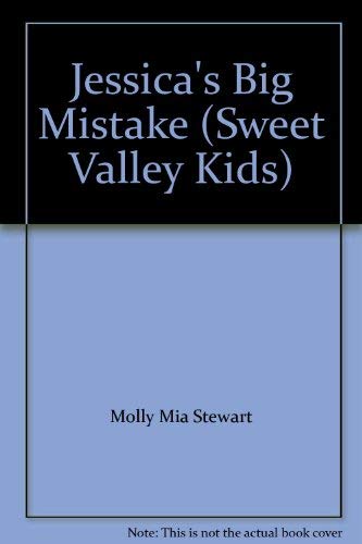 Jessica's Big Mistake (Sweet Valley Kids) 0553403060 Book Cover