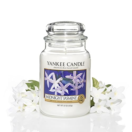 Yankee Candle Scented Candle | Midnight Jasmine Large Jar Candle | Long Burning Candles: up to 150 Hours | Gifts for Women Yankee Candle Scented Candle | Midnight Jasmine Large Jar Candle | Long Burning Candles: up to 150 Hours | Gifts for Women